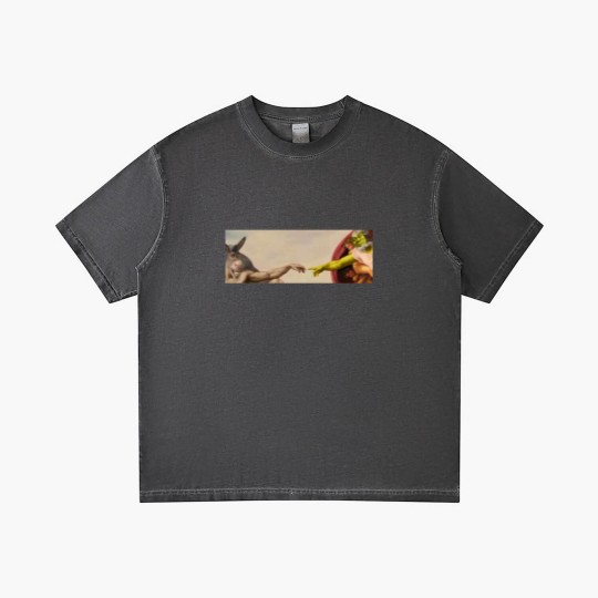 Discover Shrek hands of God Classic Gradient T Shirts, Love Shrek Gradient T Shirts