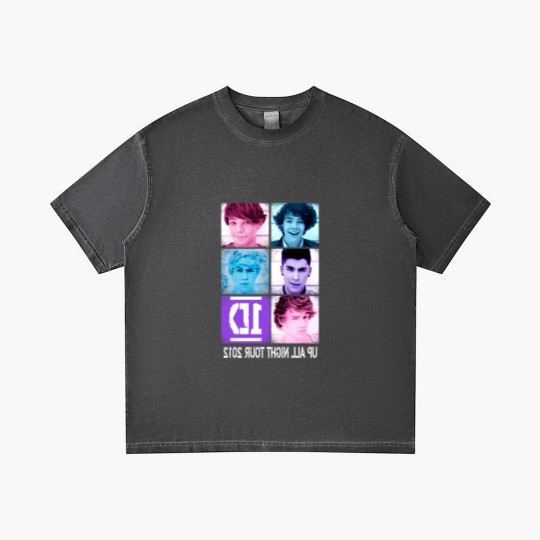 Discover One Direction Up All Night Tour 2012 Gradient T Shirts