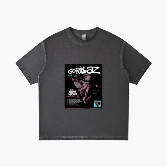 Discover Gorillaz The Now Now Gradient T Shirts Retro Vintage 90s Hip Hop Graphic