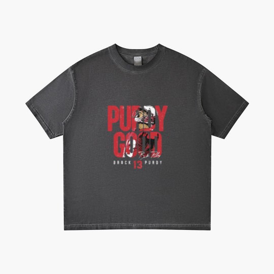 Discover Brock Purdy San Francisco Purdy Good - Brock Purdy - Gradient T Shirts