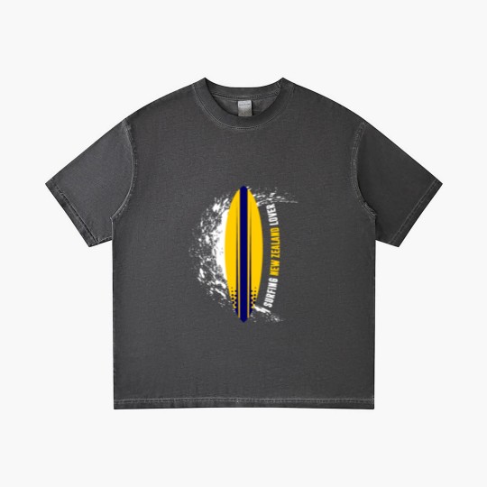 Discover Surfing New Zealand Lover Gradient T Shirts
