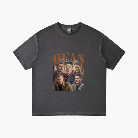 Discover Dean Winchester Vintage Gradient T Shirts, Gift For Women and Man Unisex Gradient T Shirts