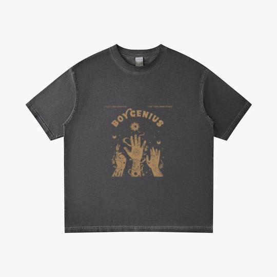 Discover Boygenius Merch, Boygenius Band 2023 Tour Gradient T Shirts