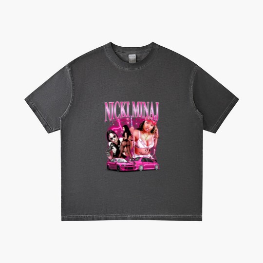 Discover Nicki Minaj Barbie World Comic Gradient T Shirts, 90S Vintage Merch Ice Spice Gradient T Shirts