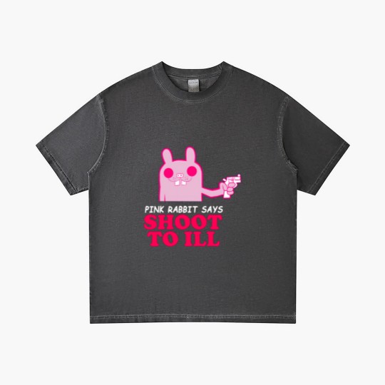 Discover Gorillaz - Pink Rabbit Says- Shoot to Ill89 Gradient T Shirts