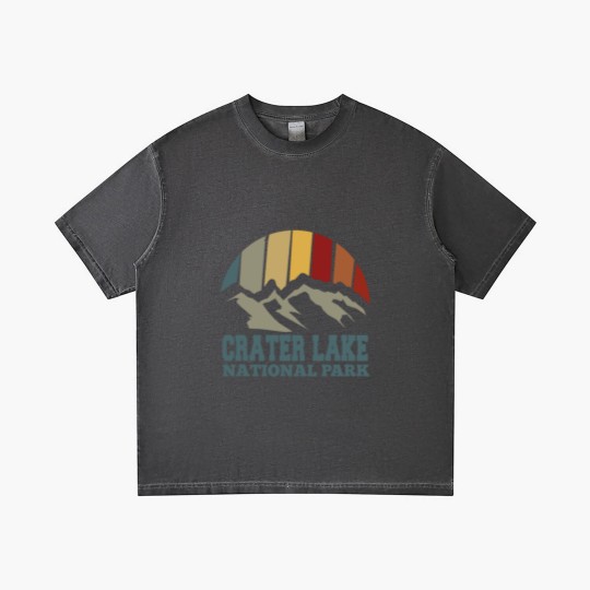 Discover crater lake Gradient T Shirts