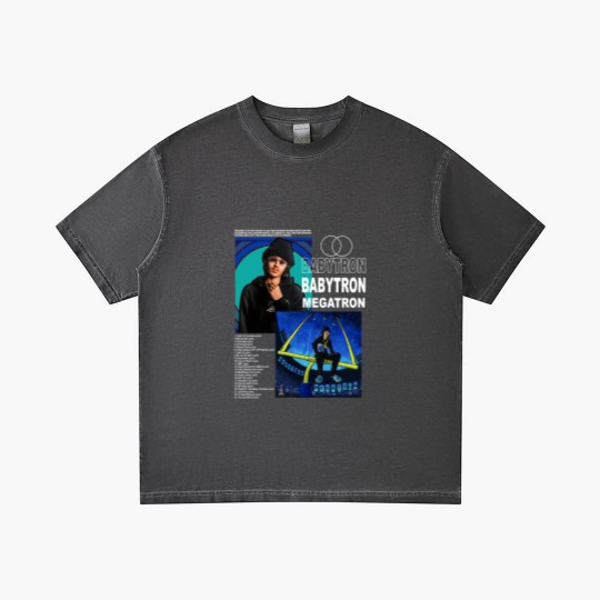 Discover Vintage Bootleg Inspired Babytron - Megatron, Graphic Unisex Album Gradient T Shirts
