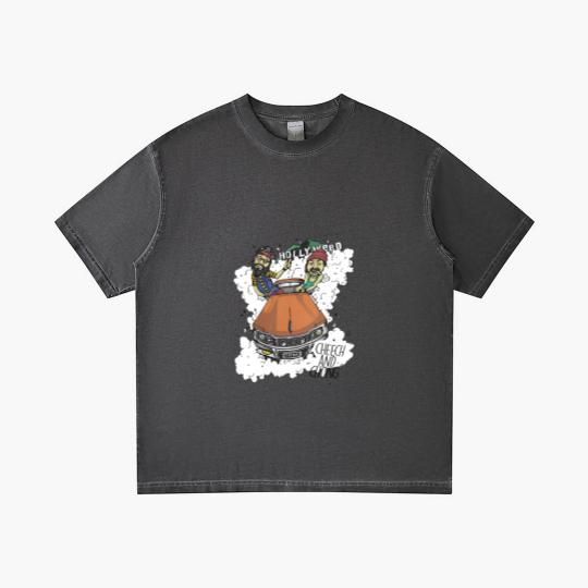 Discover Hollyweed Cheech and Chong Gradient T Shirts