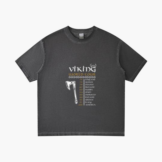 Discover Viking World Tour Gradient T Shirts