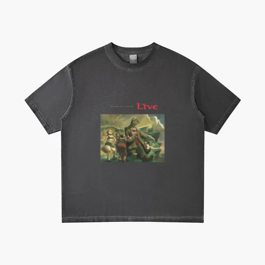 Discover Live Throwing Copper Gradient T Shirts