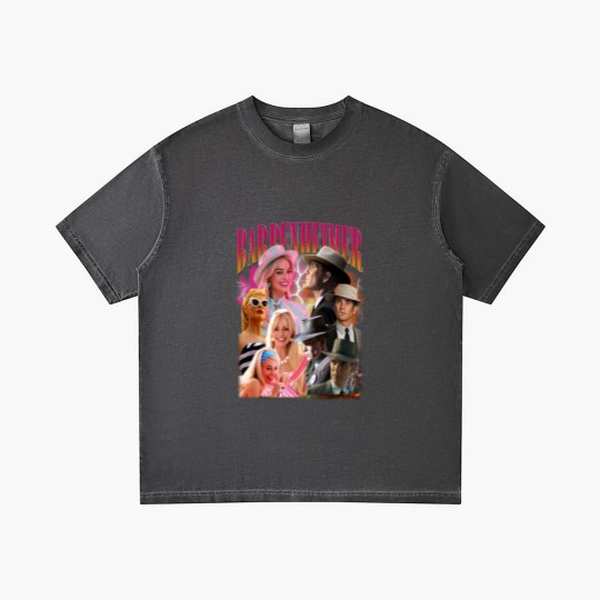 Discover Barbenheimer Vintage Gradient T Shirts, Gift For Women and Man Gradient T Shirts