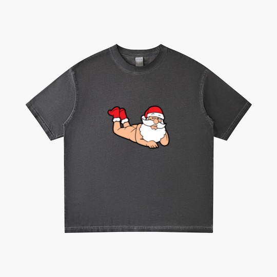 Discover Funny Sexy Santa Claus Xmas Merry Christmas Winter Gradient T Shirts