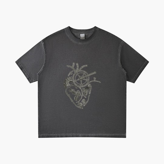 Discover Anatomical Cycling Heart | Essential Gradient T Shirts