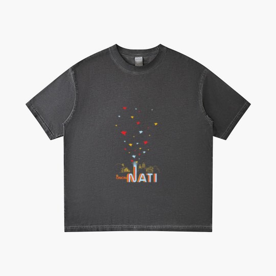 Discover cincinNATI, OH - Flying Pigs + Skyline Gradient T Shirts