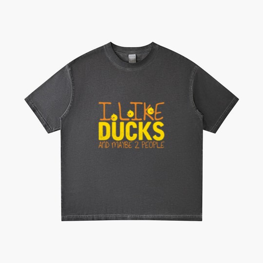 Discover Ducks Joke Pun People Duck Duckling Ducky Gradient T Shirts