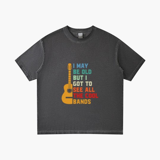Discover I May Be Old Best Bands Gradient T Shirts