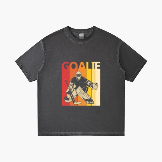 Discover Hockey Goalie T- Gradient T Shirts Vintage Hockey Goalie T- Gradient T Shirts Gradient T Shirts