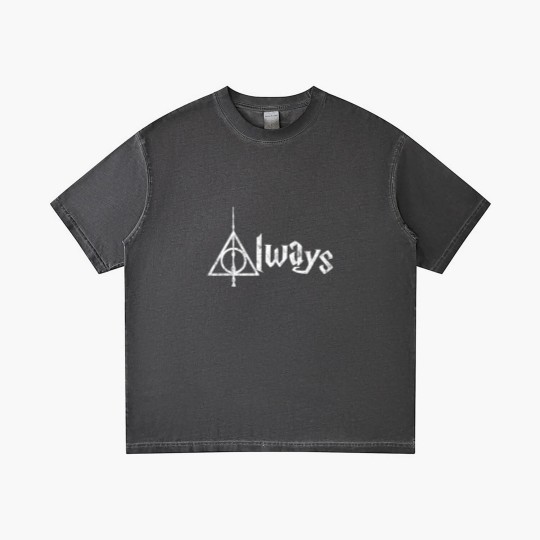 Discover Always with Deathly Hallows Symbols | Geekdom Gradient T Shirts