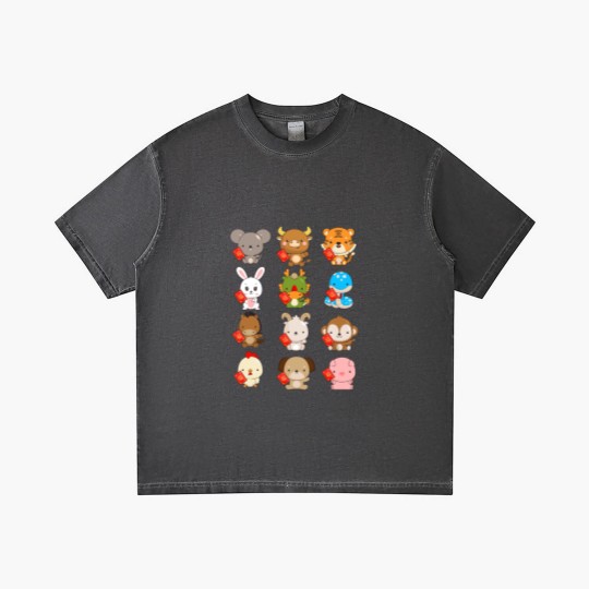 Discover New Year Chinese 2023 Zodiac Animal Lunar New Year Gradient T Shirts