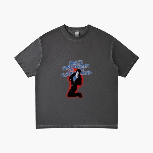 Discover Vintage 1984 Bruce Springsteen born in the usa Tour Sun Fade Gradient T Shirts