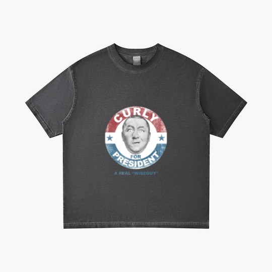 Discover Three Stooges Curly for President Gradient T Shirts