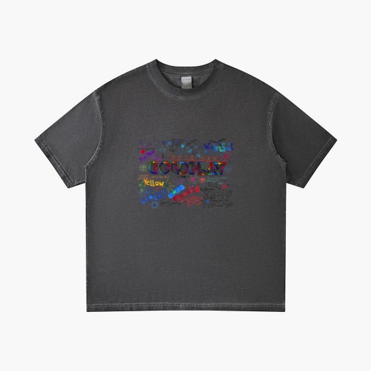Discover Coldplay World Tour 2023 Gradient T Shirts, Vintage Coldplay Tour Gradient T Shirts