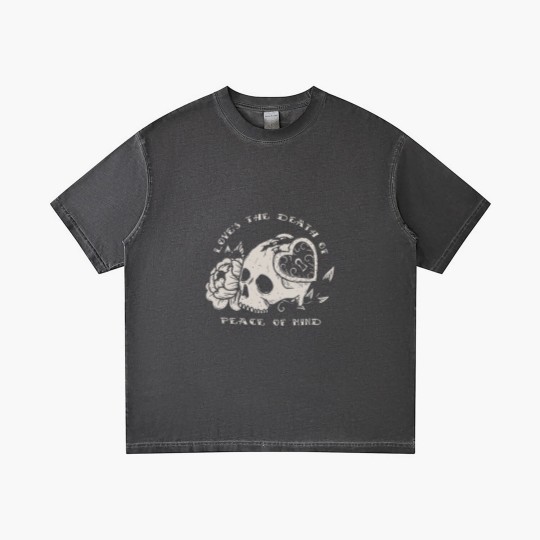 Discover Bad Omens Love's The Death Of Peace Of Mind Gradient T Shirts,