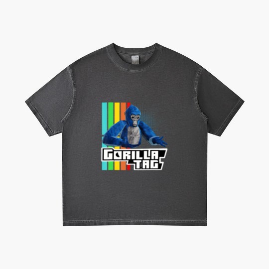 Discover cool gorilla tag , retro gorilla tag monke vr gamer Gradient T Shirts