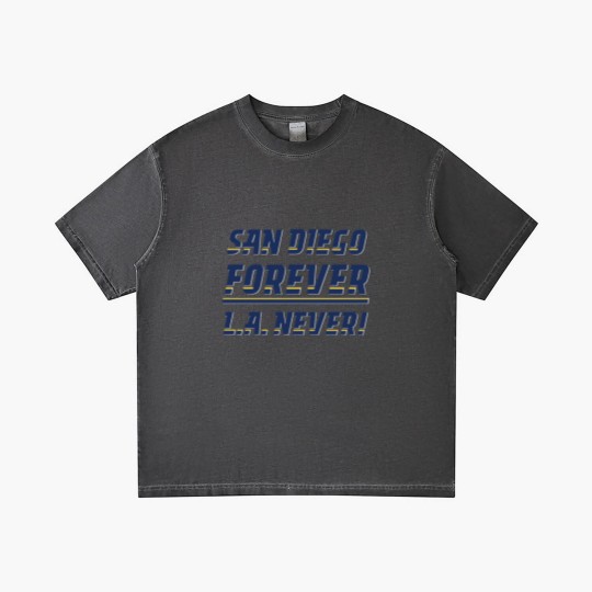 Discover San Diego Forever, L.A. Never! Gradient T Shirts