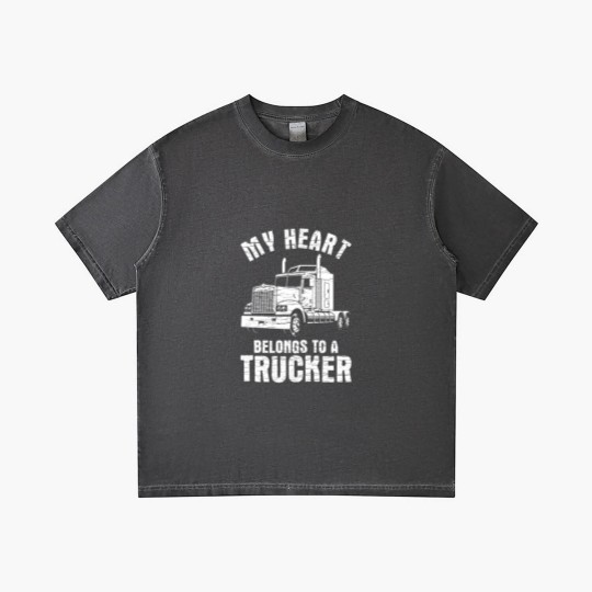 Discover Trucker Wife Gift Gradient T Shirts