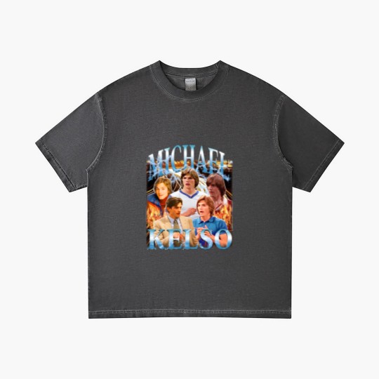 Discover MICHAEL KELSO Vintage Gradient T Shirts | Michael Kelso Homage Retro