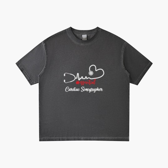 Discover Essential Cardiac Sonographer Heartbeat Gift For N Gradient T Shirts