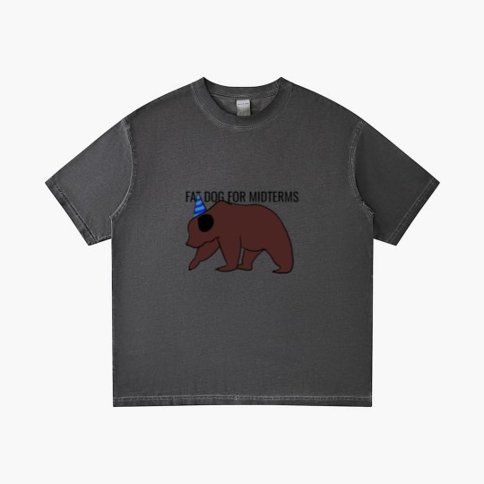Discover Fat dog for midterms Gradient T Shirts