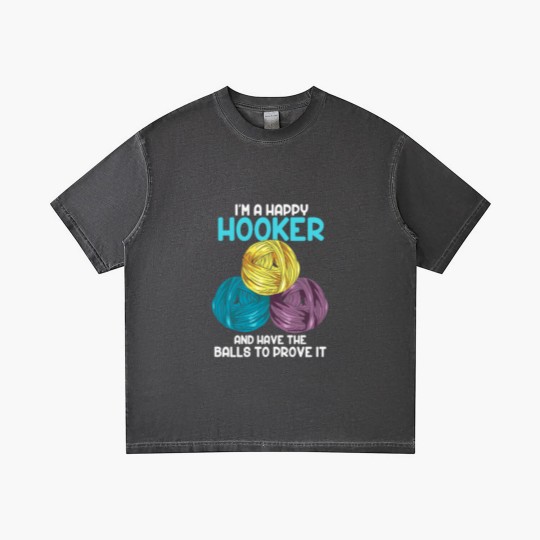 Discover Crocheting Knitting Hooker Quilting Sewing Fabric Gradient T Shirts