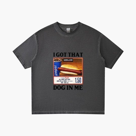 Discover I Got That Dog In Me Costco Hotdog Gradient T Shirts