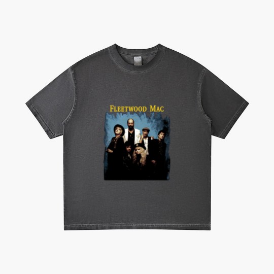 Discover 1990 Fleetwood Mac Behind The Mask Tour Gradient T Shirts, 90s Retro Vintage Gradient T Shirts