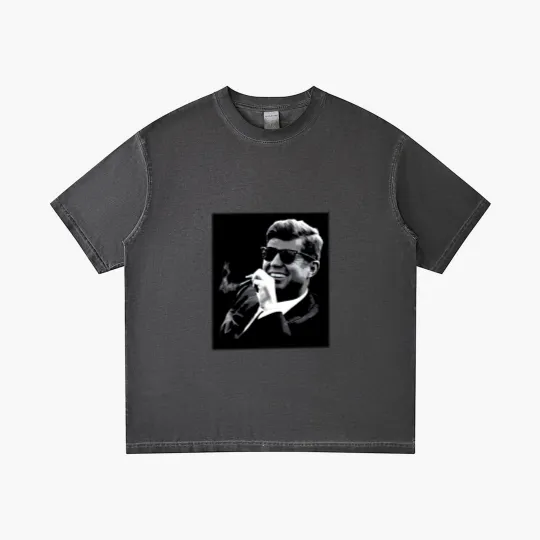 Discover John F. Kennedy Cigar & Sunglasses Gradient T Shirts