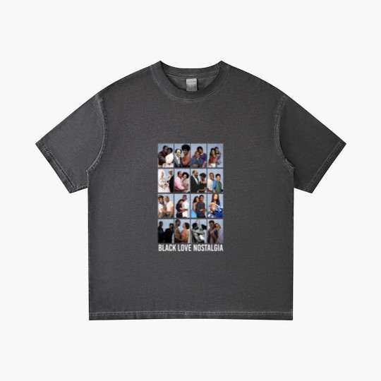 Discover Black Love Nostalgia Unisex Gradient T Shirts