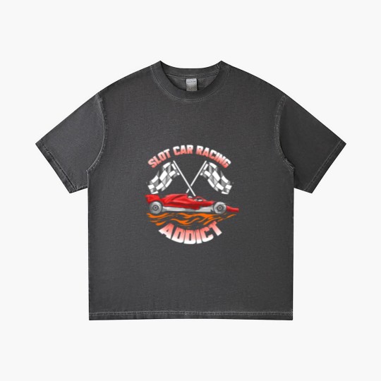 Discover Slot Car Racing Addict Slotcar - Slot Car Racing - Gradient T Shirts