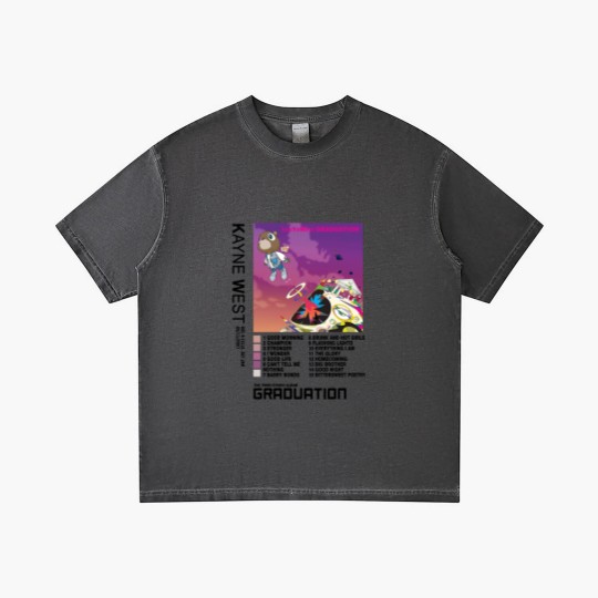 Discover NEW Kanye West Graduation Gradient T Shirts, Kanye West Gradient T Shirts