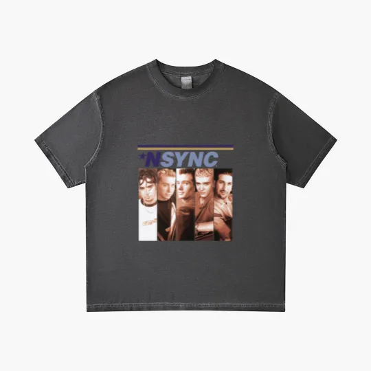 Discover Vintage NSYNC Boxes White Gradient T Shirts Gift For Men Women S-3XL