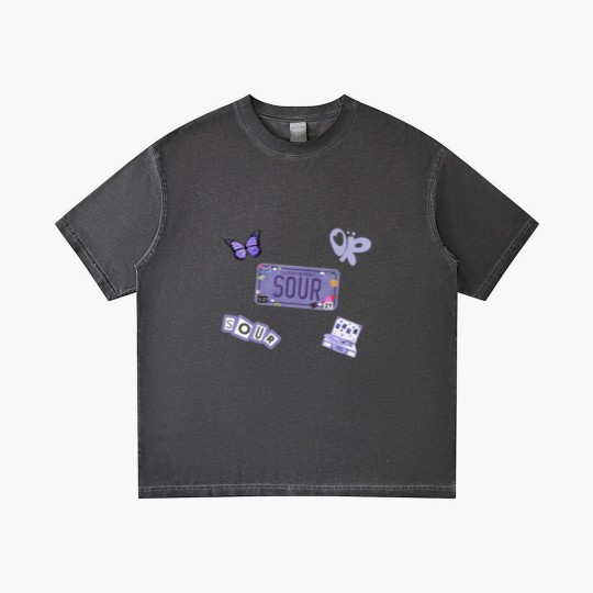 Discover Olivia Sour Tour 2023 Gradient T Shirts, Olivia Rodrigo Gradient T Shirts, Sour Album Gradient T Shirts