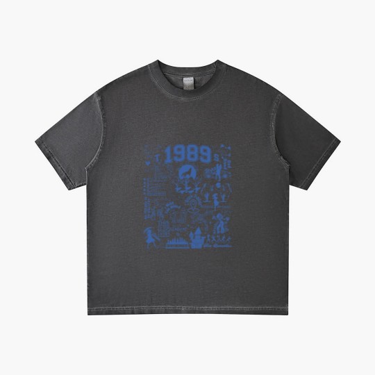 Discover Welcome to New York 1989 Deluxe Version Gradient T Shirts
