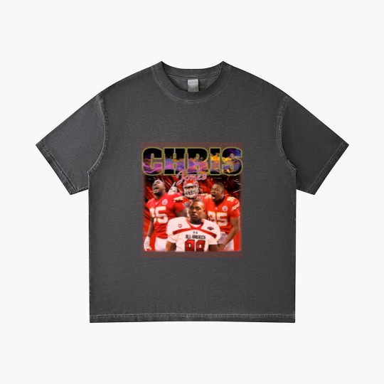 Discover Chris Jones Vintage Unisex Gradient T Shirts