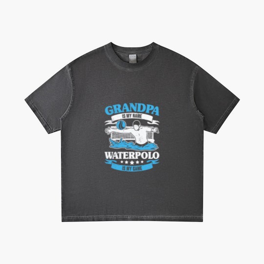 Discover Grandpa Is My Name Waterpolo Is My Game Gradient T Shirts