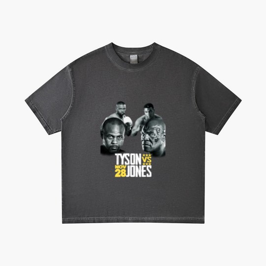 Discover Mike Tyson vs Roy Jones JR. Gradient T Shirts Boxing Legends Super Fight Men's Gradient T Shirts New