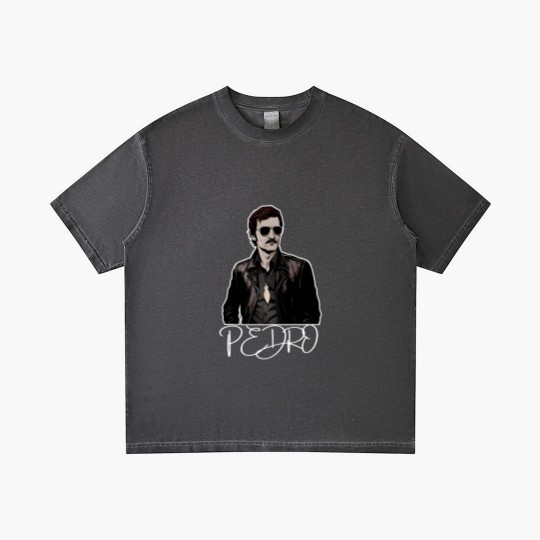 Discover Pedro Pascal Fan Gradient T Shirts Vintage Pedro Pascal tribute Gradient T Shirts