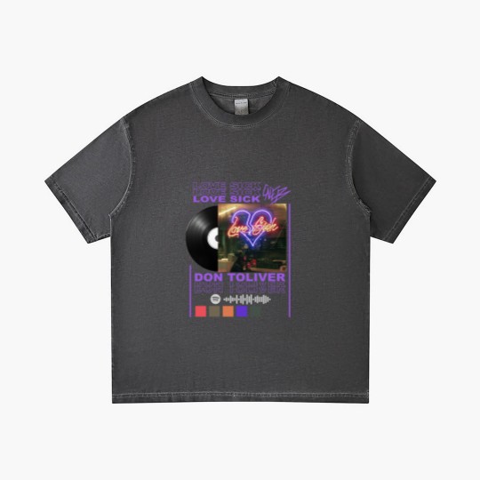 Discover Don Toliver Rap Gradient T Shirts, Love Sick Album 90s Y2K Merch Vintage Hiphop
