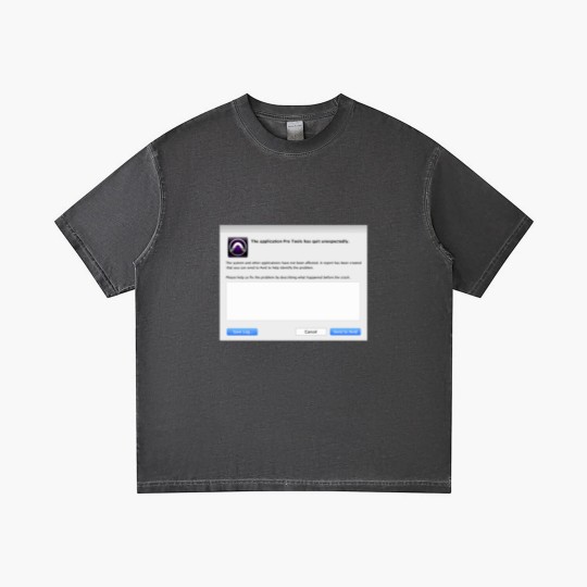 Discover Pro Tools has Quit Unexpectedly Merchandise Gradient T Shirts