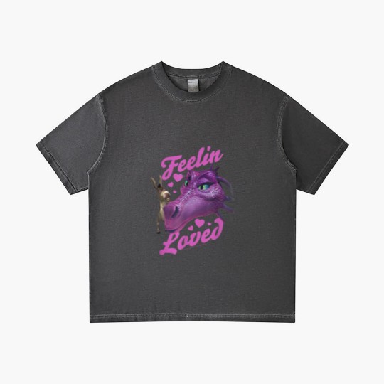 Discover Shrek Donkey Dragon Feelin Loved Gradient T Shirts